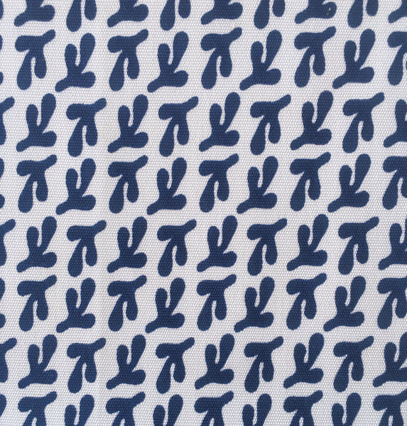 BIRD'S FEET NAVY on outdoor SWATCH