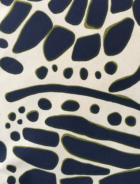 WINGS NAVY/MOSS SWATCH