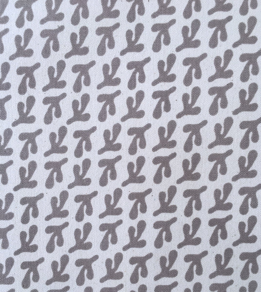 BIRD'S FEET PEWTER yardage